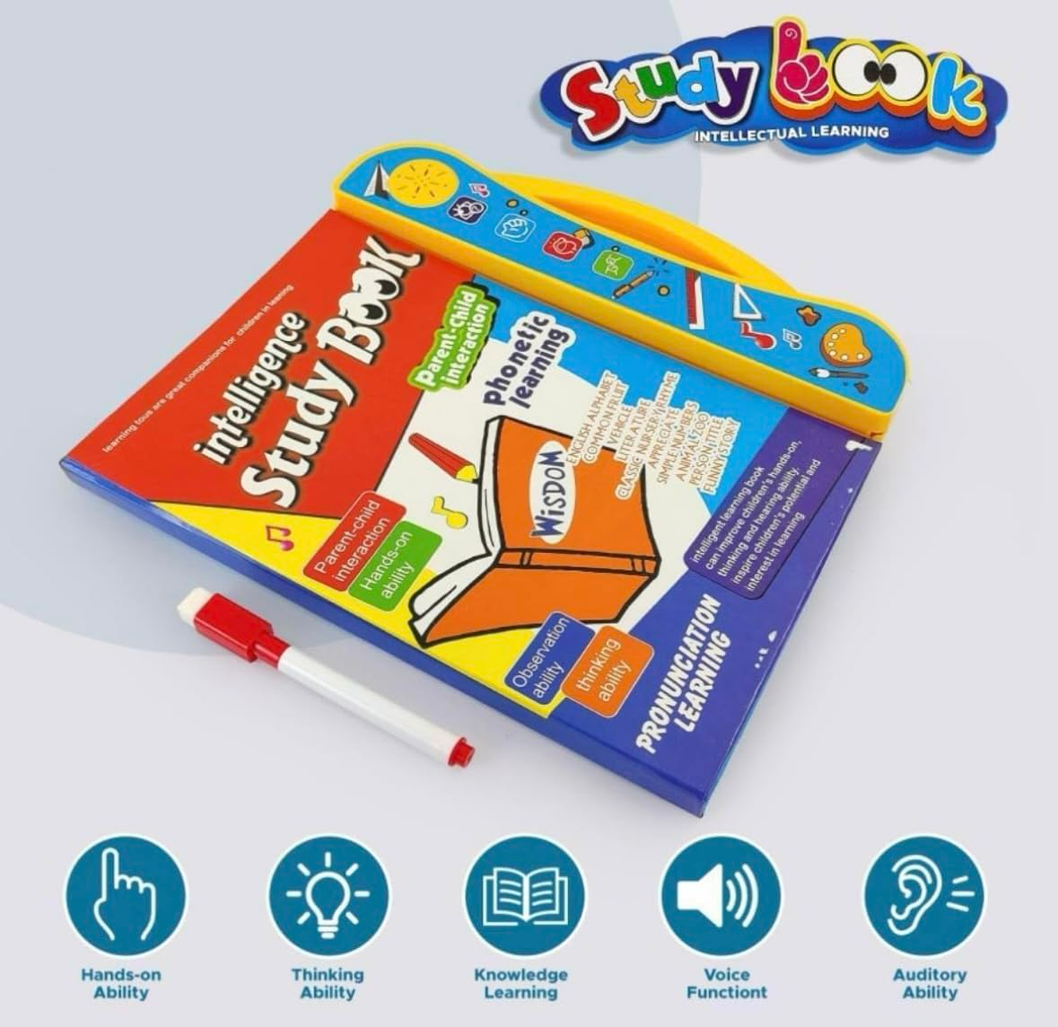 Quirky Kidz Intelligence Sound Book for Children